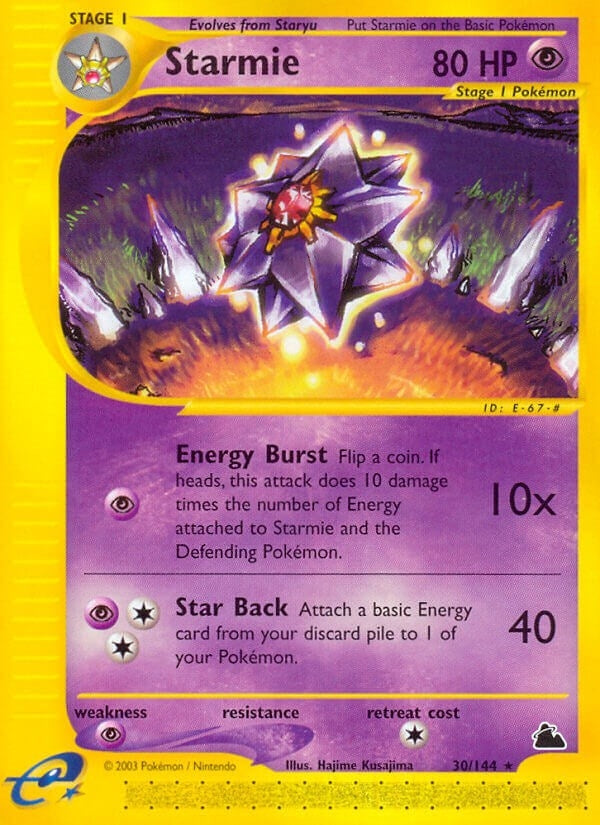 Image for Starmie (30) (030/144) [Skyridge]