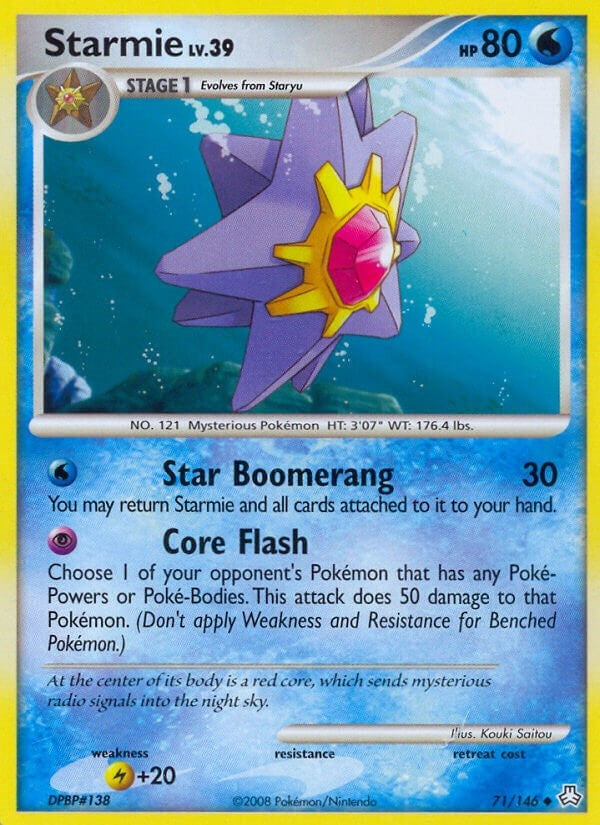 Image for Starmie (71/146) [Legends Awakened]