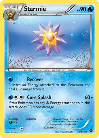 Image for Starmie (34/146) [XY Base Set]