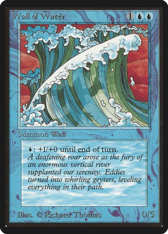 Image for Wall of Water - Magic: The Gathering