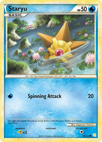 Image for Staryu (84/123) [HeartGold SoulSilver]