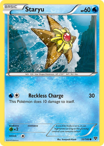 Image for Staryu (33/146) [XY Base Set]