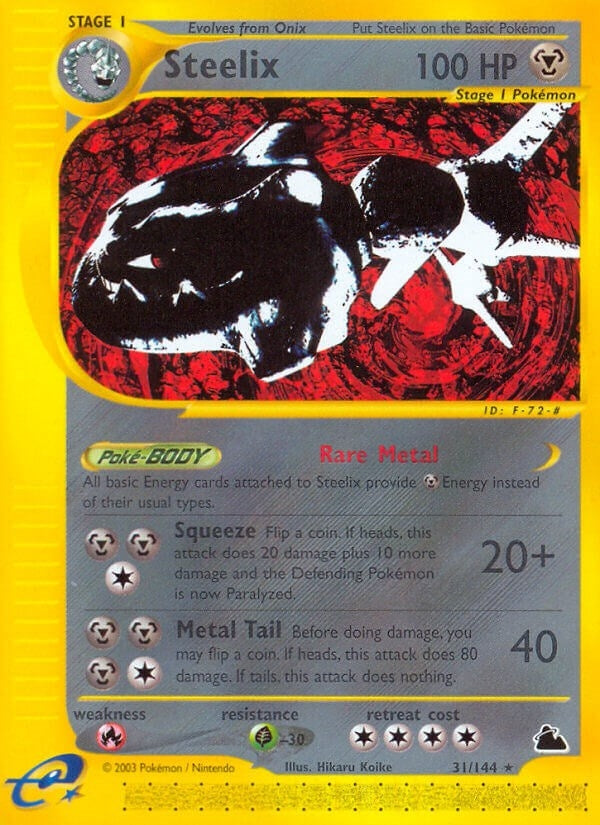 Image for Steelix (31) (031/144) [Skyridge]