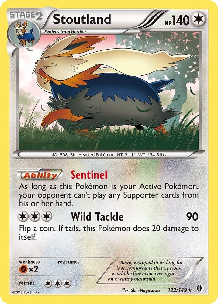 Image for Stoutland (122/149) - Pokemon