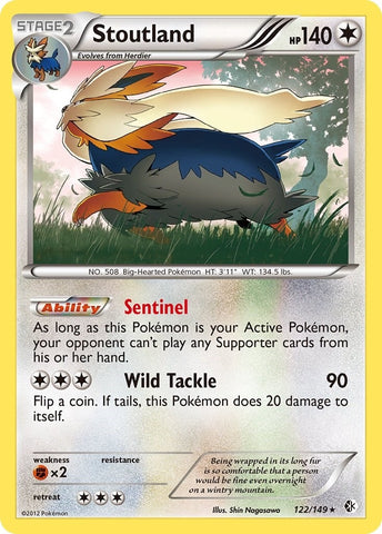 Image for Stoutland (122/149) - Pokemon