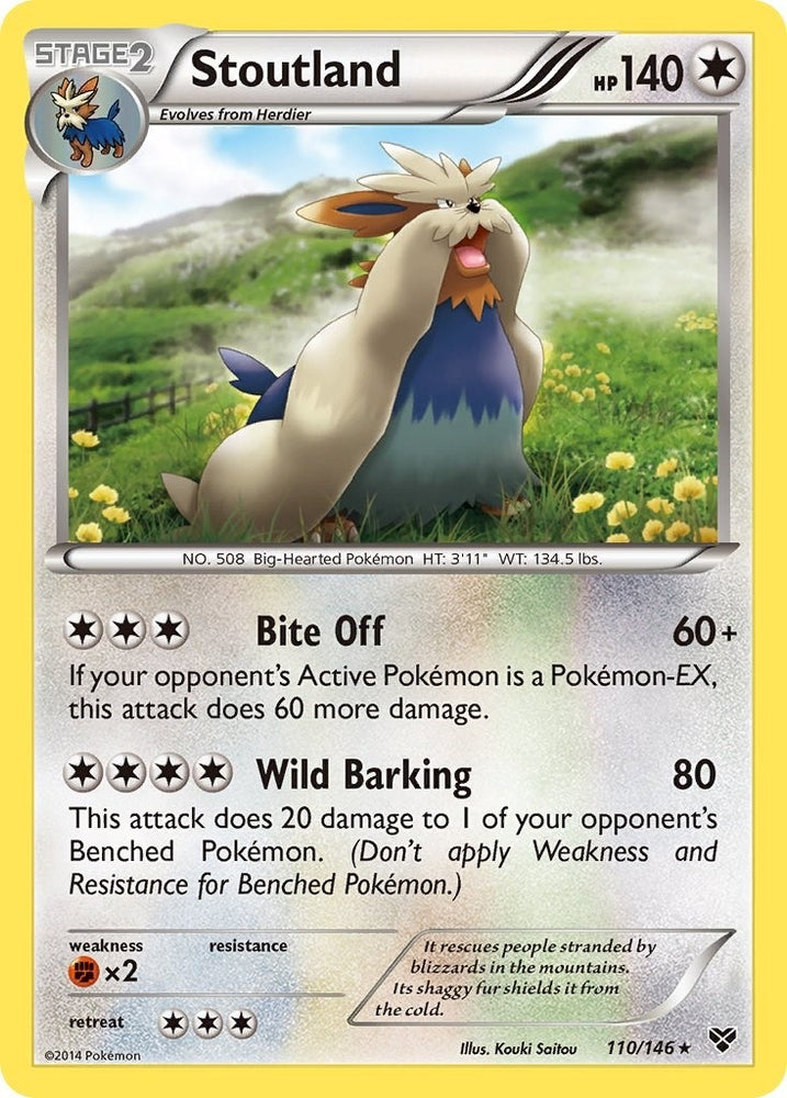 Image for Stoutland (110/146) [XY Base Set]