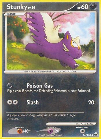 Image for Stunky (76/100) - Pokemon