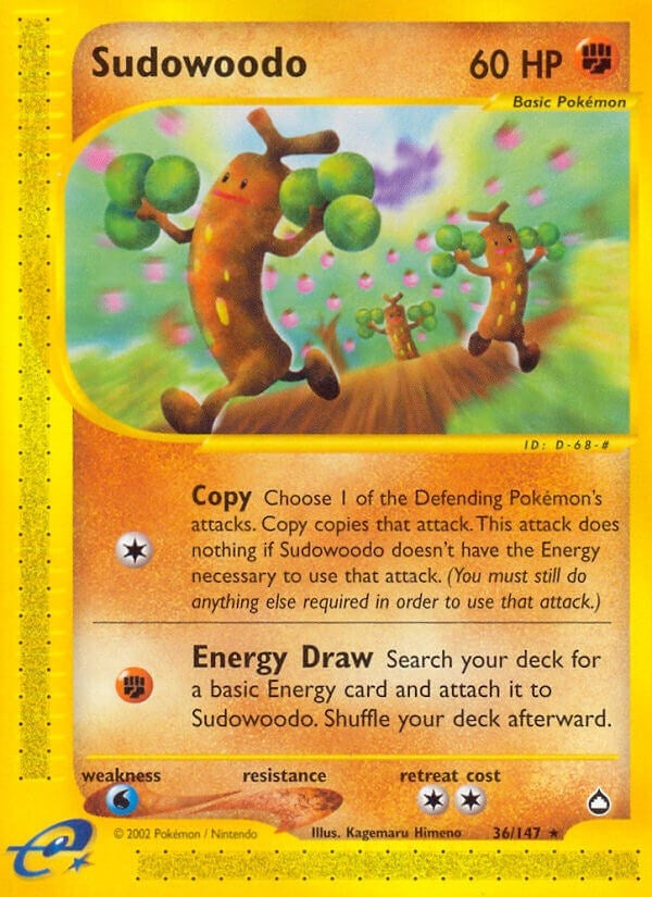 Image for Sudowoodo (036/147) [Aquapolis]