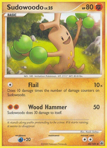 Image for Sudowoodo (48/100) - Pokemon