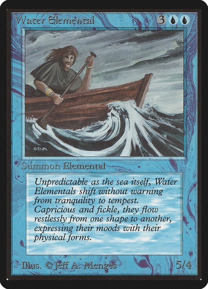 Image for Water Elemental - Magic: The Gathering