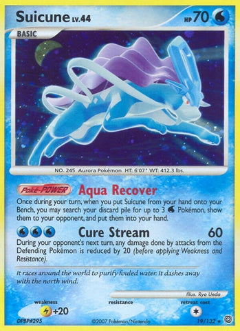 Image for Suicune (19/132) [Secret Wonders]