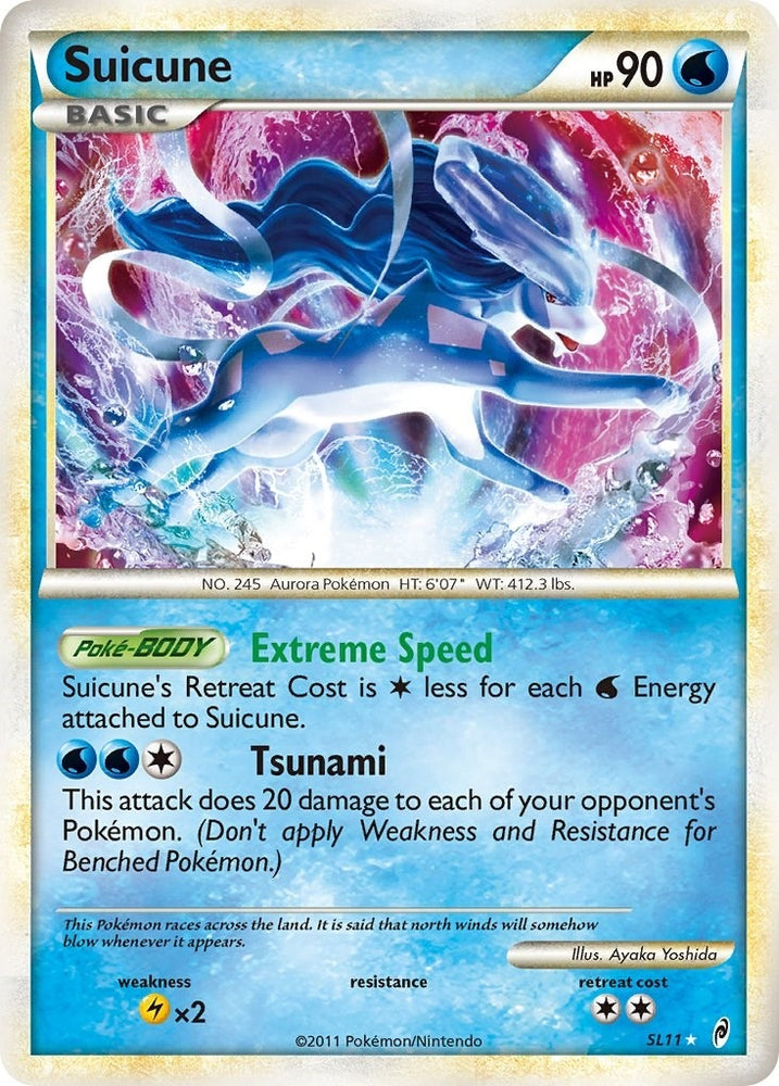 Image for Suicune (Shiny) (SL11) [Call of Legends]