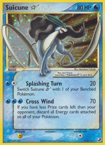 Image for Suicune Star (115/115) [Unseen Forces]