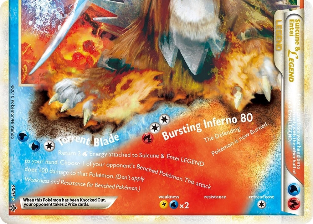 Image for Suicune & Entei Legend (Bottom) (95/95) [Unleashed]