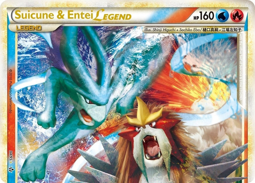 Image for Suicune & Entei Legend (Top) (94/95) [Unleashed]