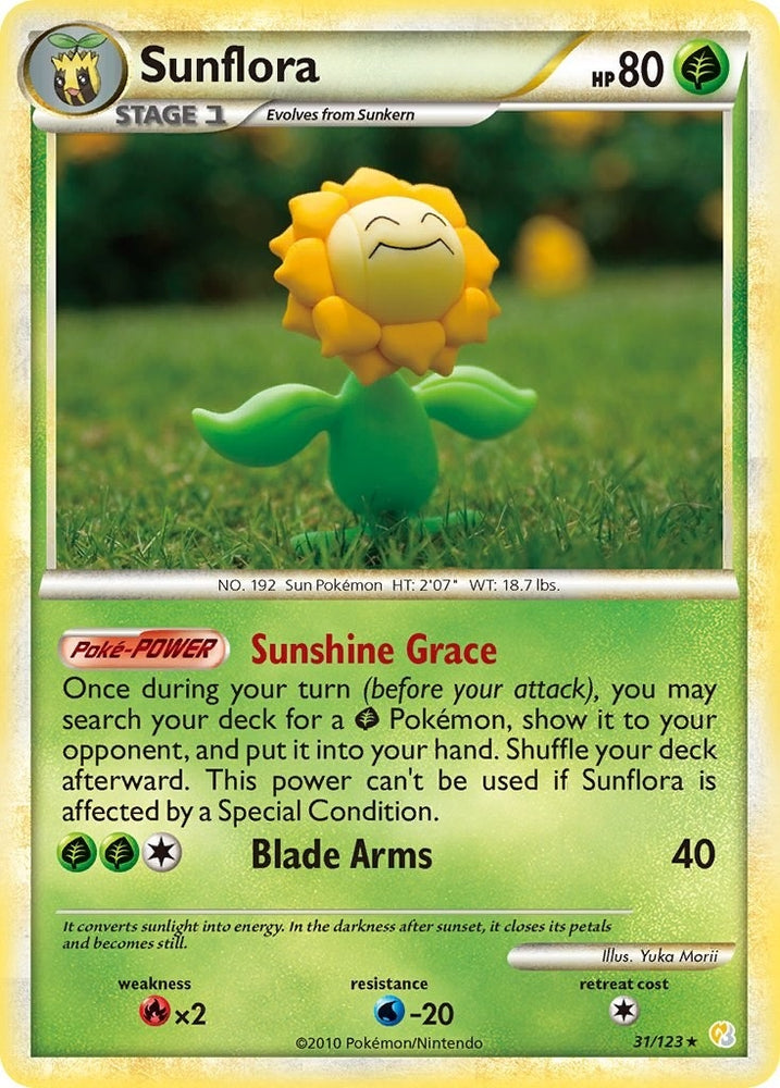 Image for Sunflora (31/123) [HeartGold SoulSilver]