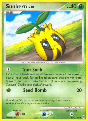 Image for Sunkern (114/132) [Secret Wonders]