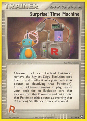 Image for Surprise! Time Machine (91/109) [Team Rocket Returns]
