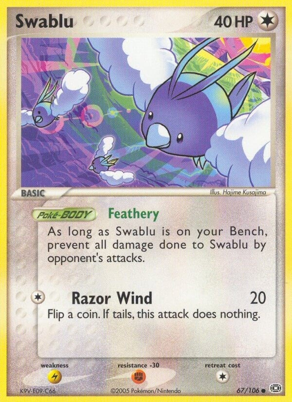 Image for Swablu (67/106) [Emerald]