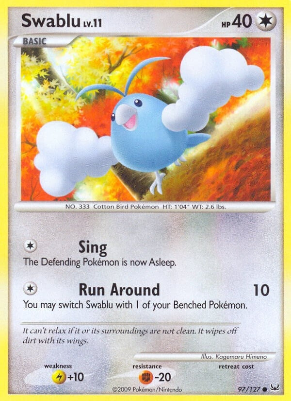 Image for Swablu (97/127) [Platinum]