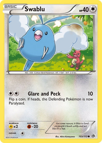 Image for Swablu (103/113) [Legendary Treasures]