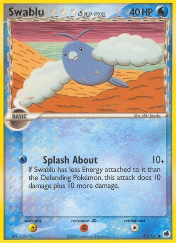 Image for Swablu (Delta Species) (65/101) [Dragon Frontiers]