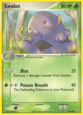 Image for Swalot (40/106) [Emerald]