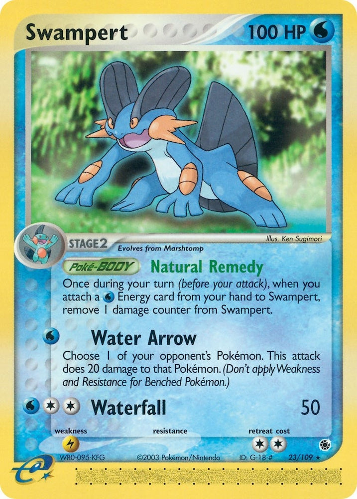 Image for Swampert (23/109) [Ruby and Sapphire]