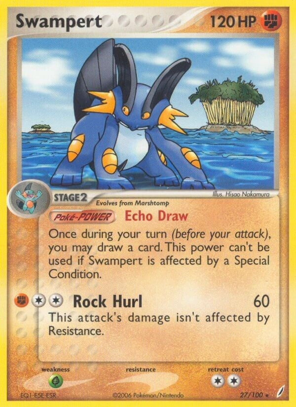 Image for Swampert (27/100) [Crystal Guardians]
