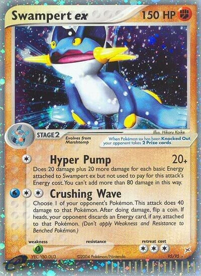 Image for Swampert ex (95/95) [Team Magma vs Team Aqua]