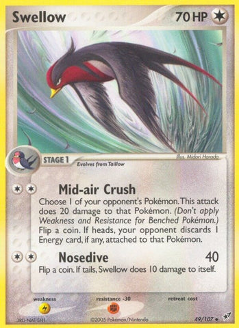 Image for Swellow (49/107) [Deoxys]