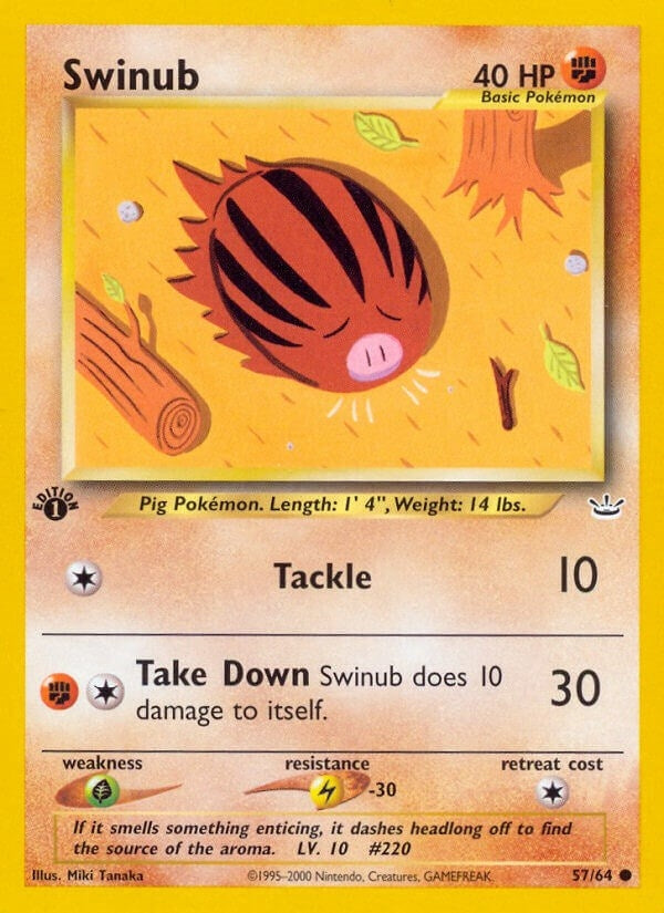 Image for Swinub (57/64) [Neo Revelation]