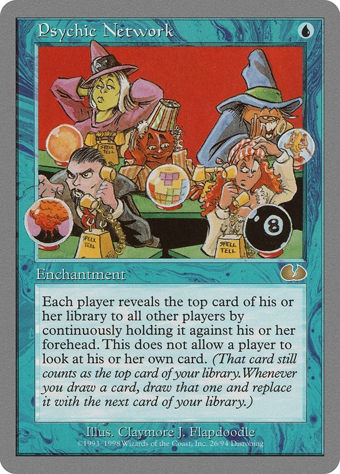 Image for Psychic Network (26) - Magic: The Gathering