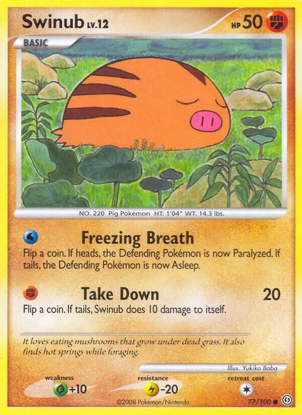 Image for Swinub (77/100) [Stormfront]
