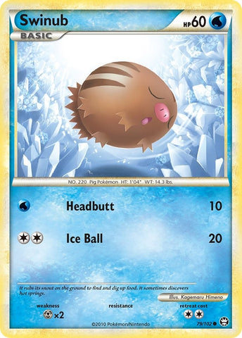 Image for Swinub (79/102) [Triumphant]