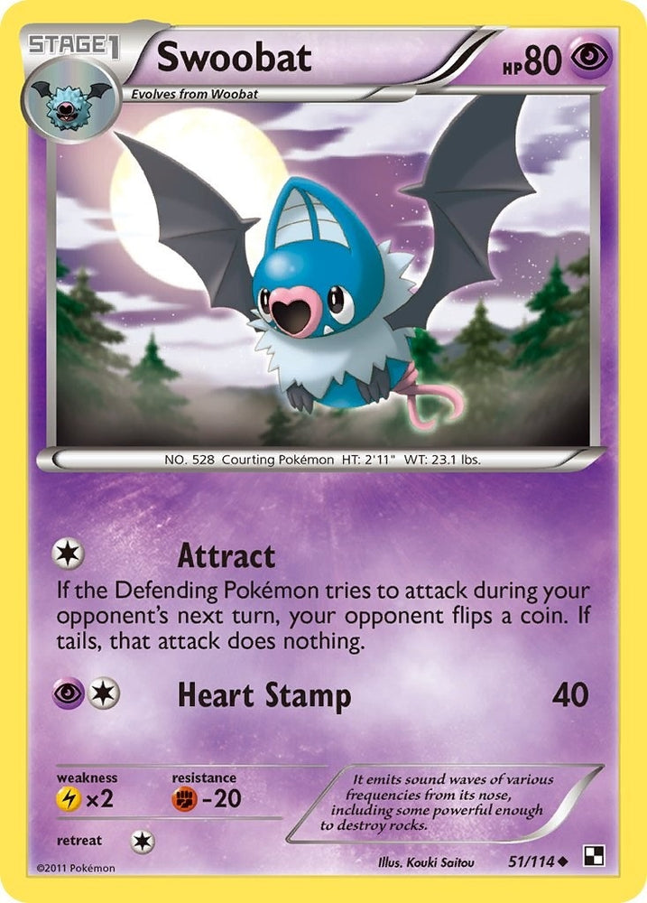 Image for Swoobat (51/114) [Black and White]