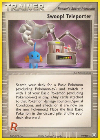 Image for Swoop! Teleporter (92/109) [Team Rocket Returns]