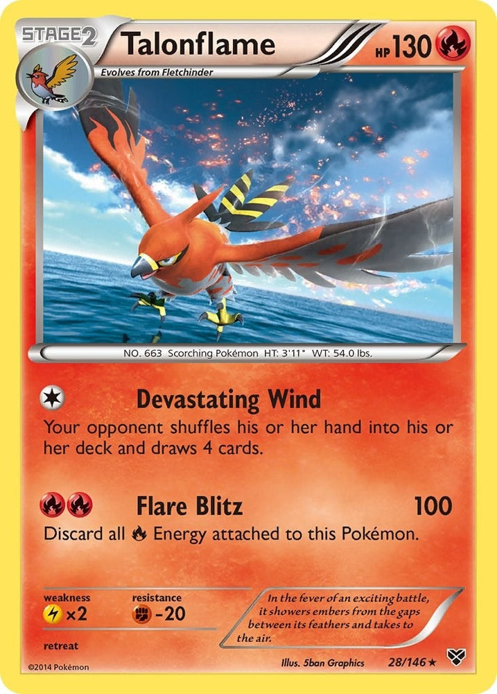 Image for Talonflame (28/146) [XY Base Set]