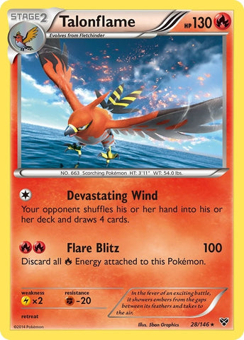 Image for Talonflame (28/146) [XY Base Set]