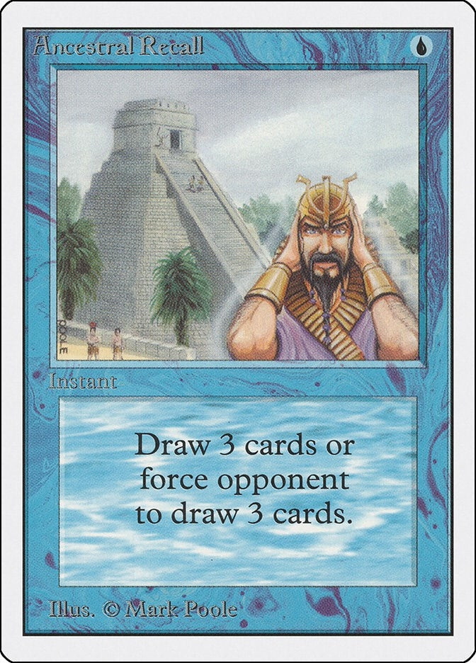 Image for Ancestral Recall [Unlimited Edition]