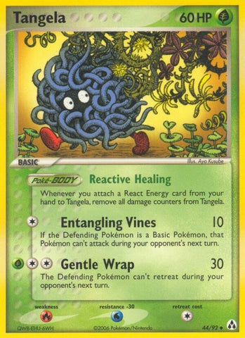 Image for Tangela (44/92) - Pokemon