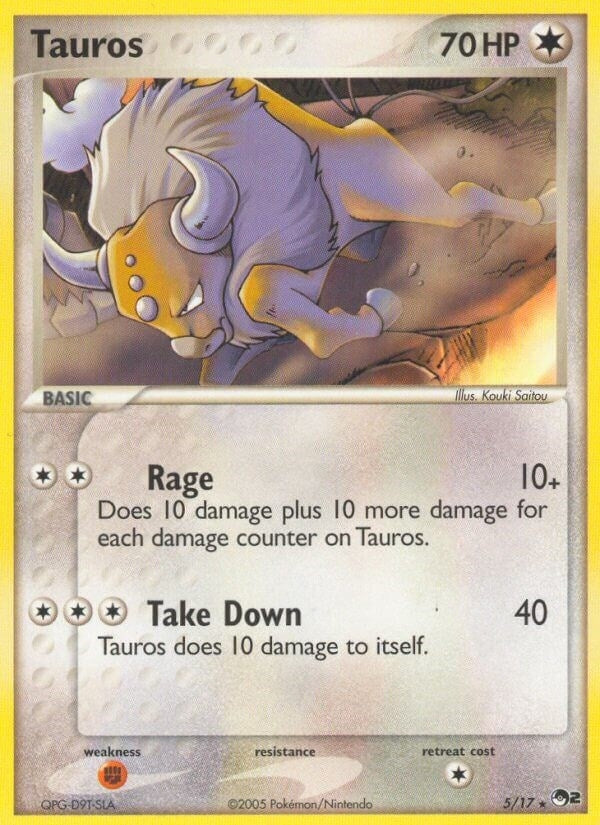 Image for Tauros (005/017) [POP Series 2]