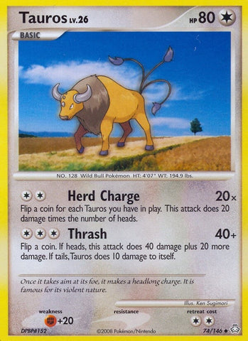 Image for Tauros (74/146) [Legends Awakened]