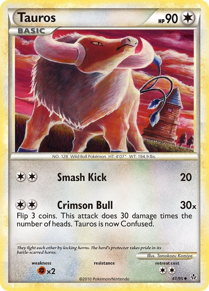 Image for Tauros (41/95) [Unleashed]