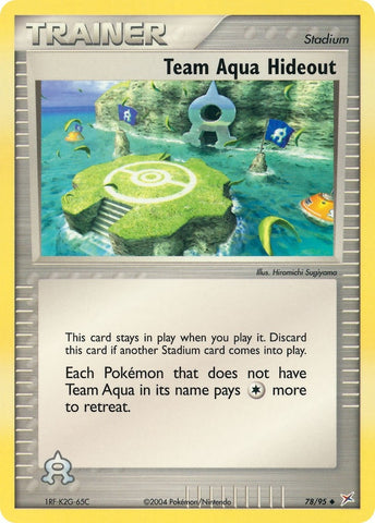 Image for Team Aqua Hideout (78/95) [Team Magma vs Team Aqua]