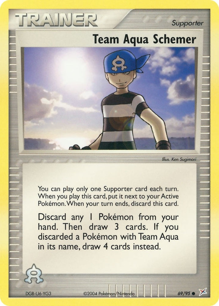 Image for Team Aqua Schemer (69/95) [Team Magma vs Team Aqua]