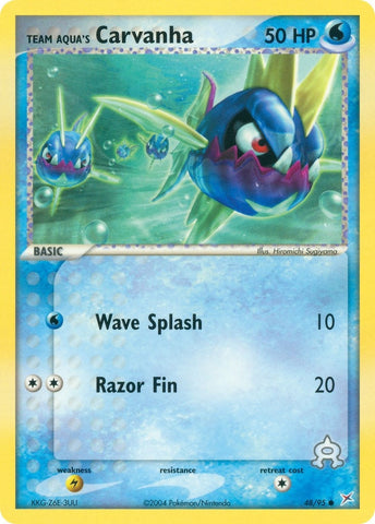 Image for Team Aqua's Carvanha (48/95) [Team Magma vs Team Aqua]