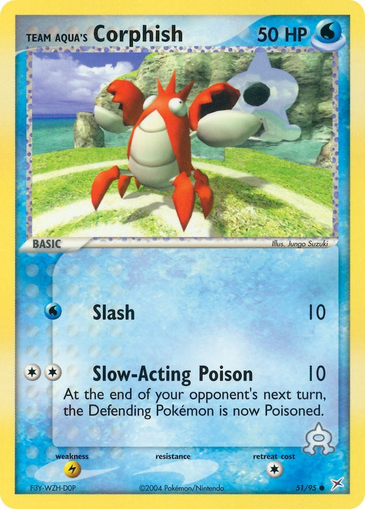 Image for Team Aqua's Corphish (51/95) [Team Magma vs Team Aqua]