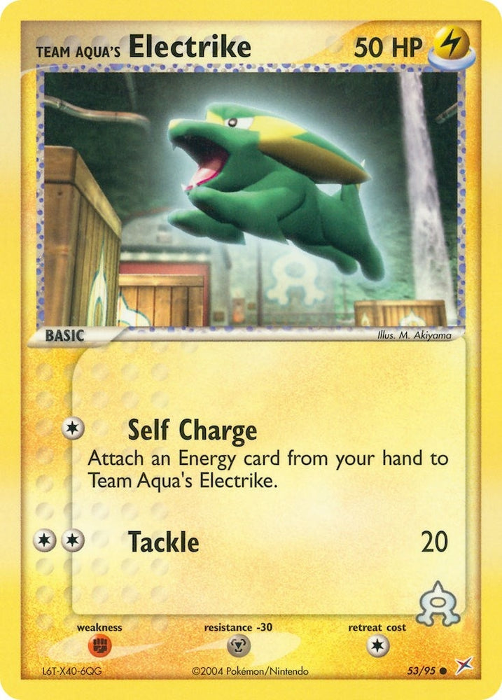 Image for Team Aqua's Electrike (53/95) [Team Magma vs Team Aqua]