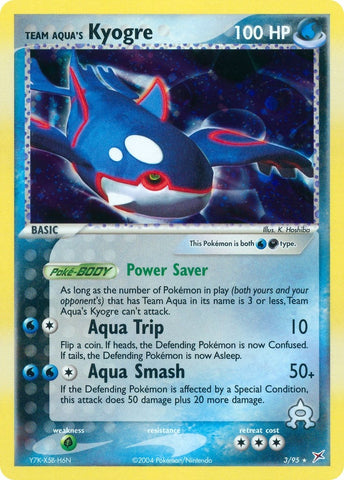 Image for Team Aqua's Kyogre (3/95) [Team Magma vs Team Aqua]